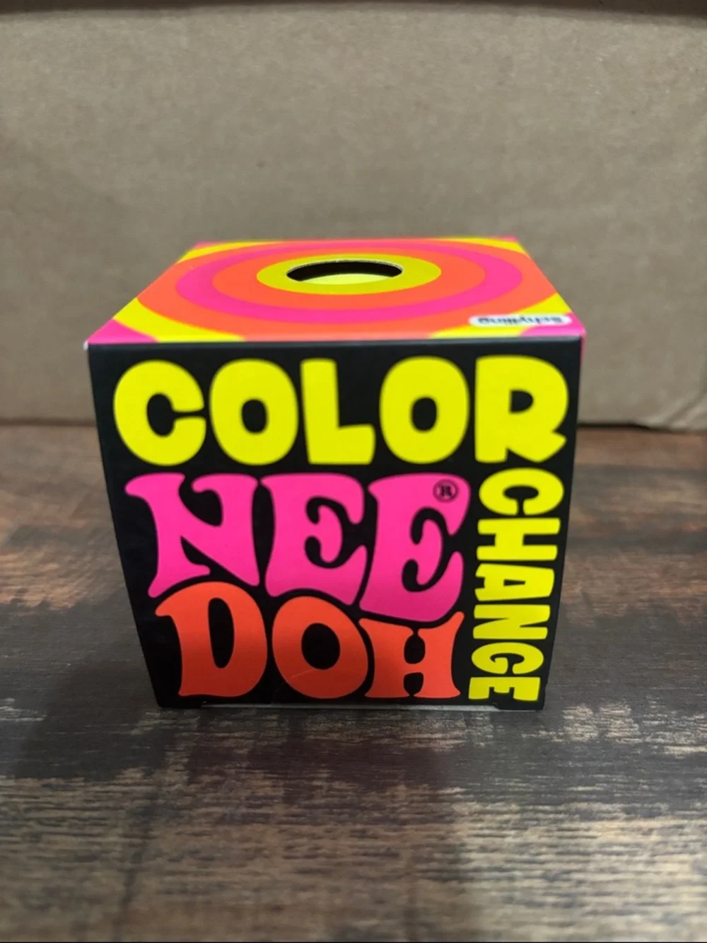 Nee Doh Color Change Ball Toy - Yellow